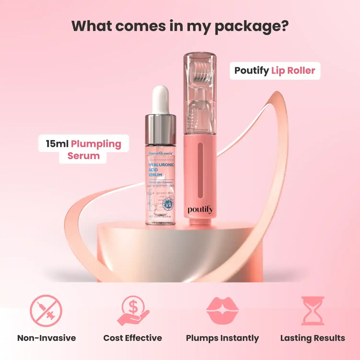 Perfect Pout Lip Roller + FREE Serum