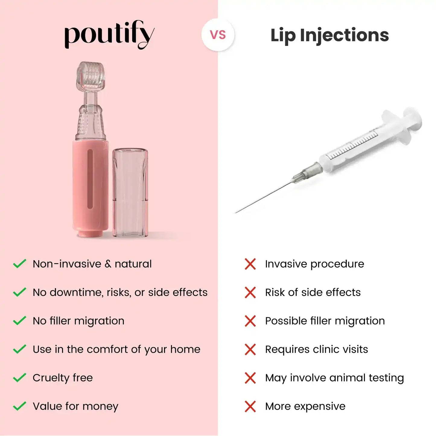 Perfect Pout Lip Roller + FREE Serum